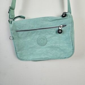Kipling Callie Shoulder Crossbody Bag Fern Green Tonal Small